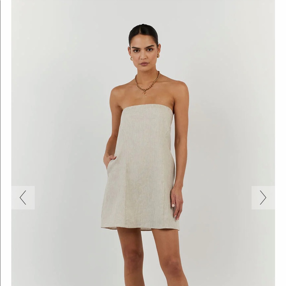 DISSH Linen Mini Dress
